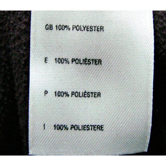 Womens The North Face 1/4 Zip Fleece Pullover Jacket Lightweight Burgundy Gray M - Picture 7 of 12